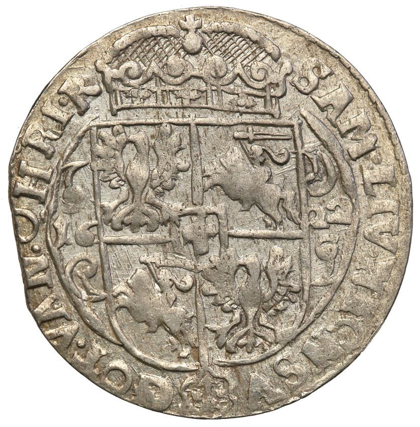 Zygmunt III Waza. Ort (18 groszy) 1622 Bydgoszcz